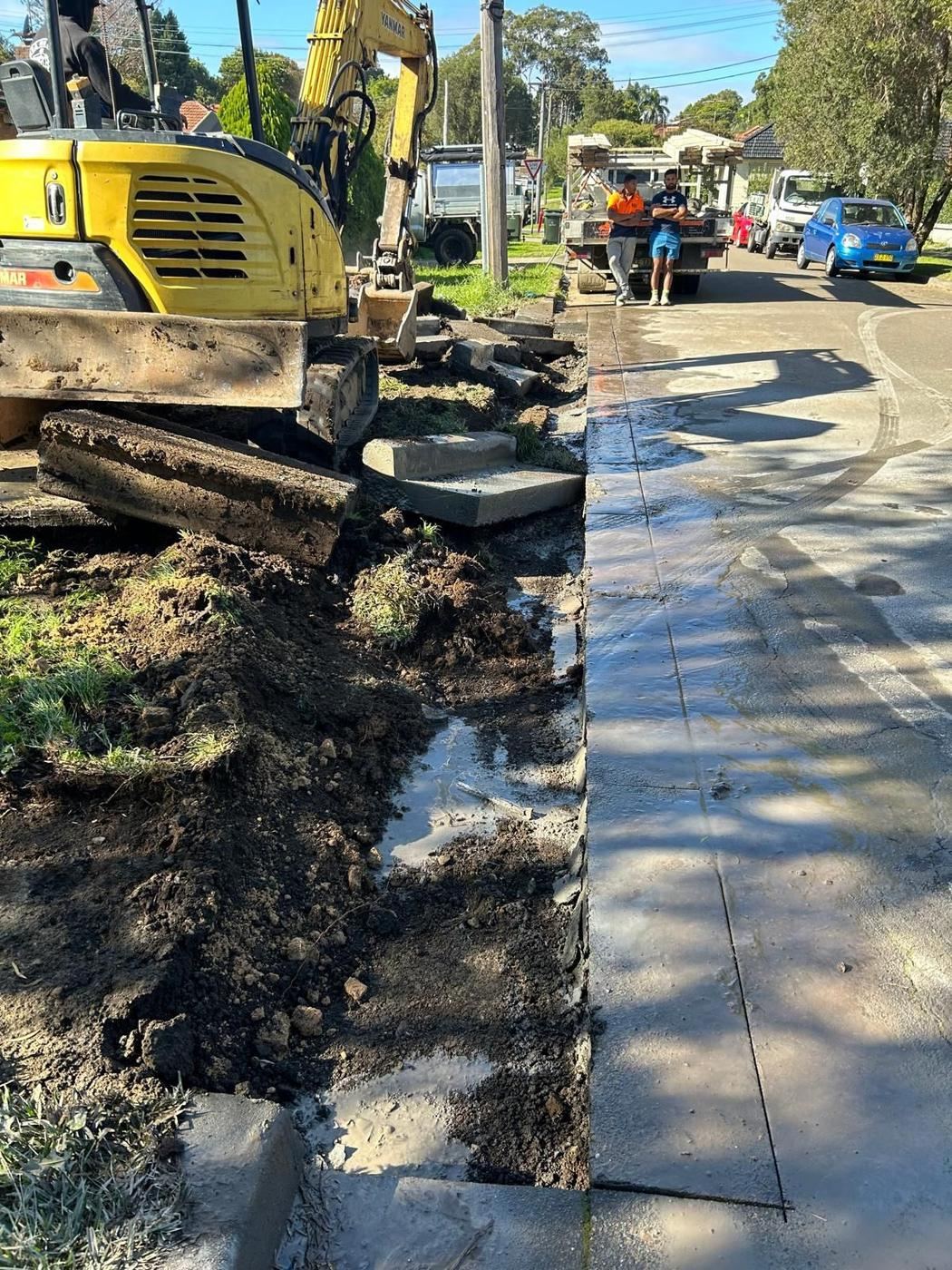 Excavation work by AE Cutting