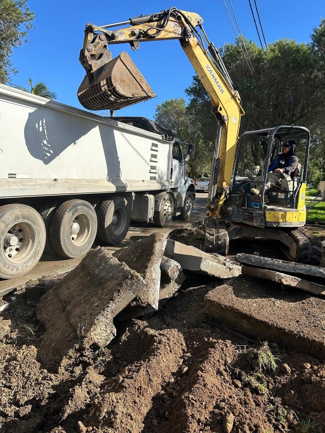 Excavation work by AE Cutting